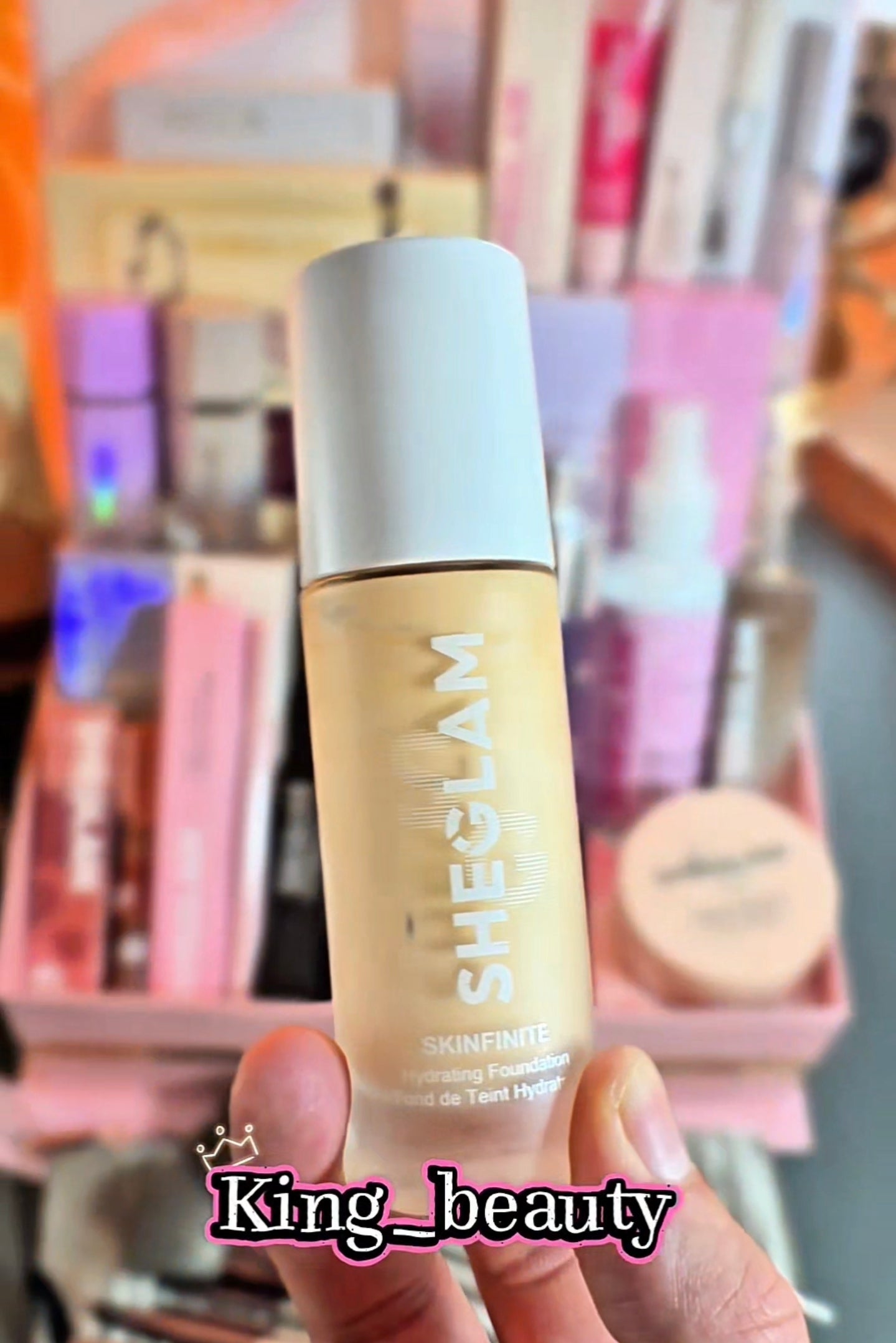 «أكبر بوكس شغلام من King Beauty… كامل القطع لي تحتاجيهم للميكاب في باك واحد وبكاليتي نار 🔥😍