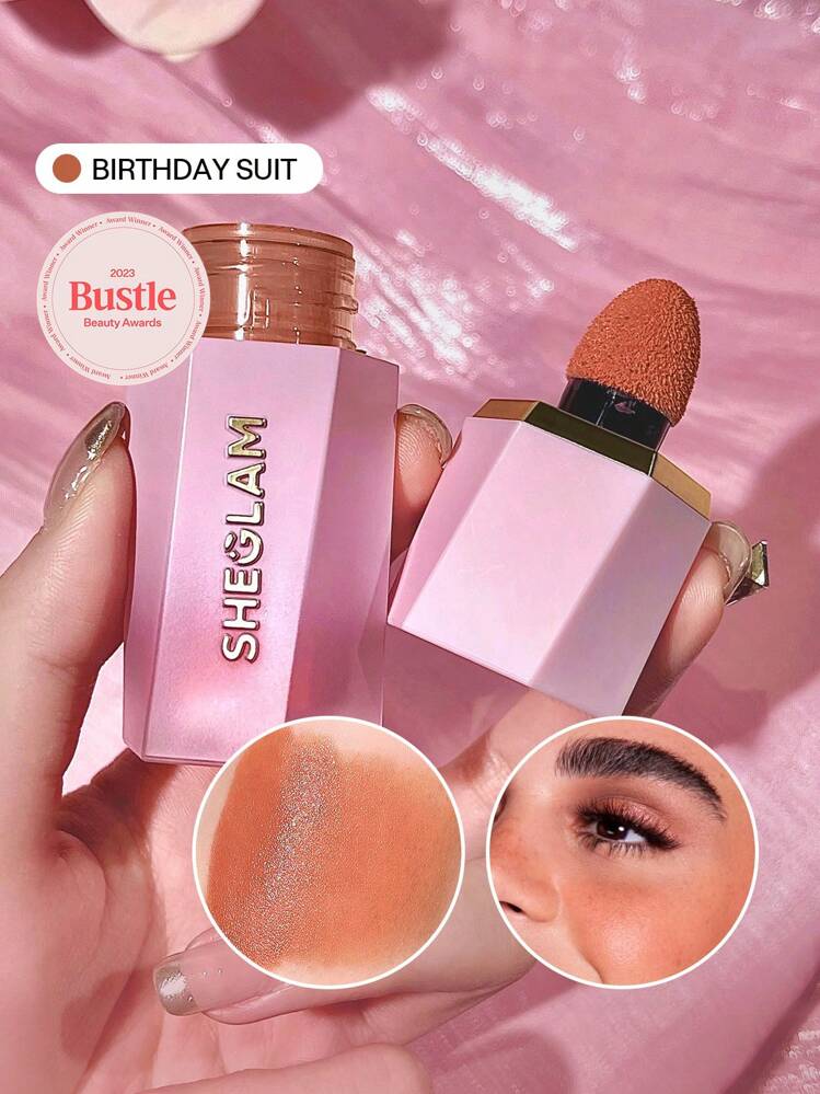 SHEGLAM Fard à Joues Liquide Color Bloom, Finition Mate, Gel CrèMe Pour Costume