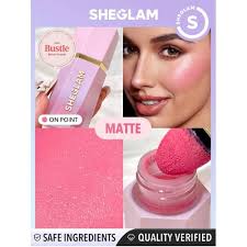 SHEGLAM Fard à Joues Liquide Color Bloom, Finition Mate, Gel CrèMe Pour Costume